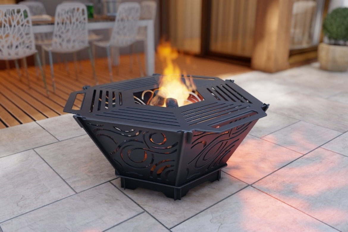 lazer kesim ateş çukuru